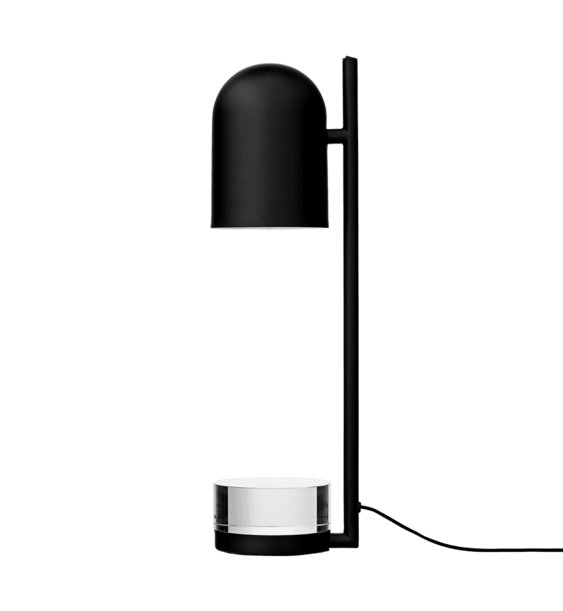 AYTM Bordlampe, Luceo Table Lamp, Black/Clear - Ø12xH50 - Bordlampe fra AYTM