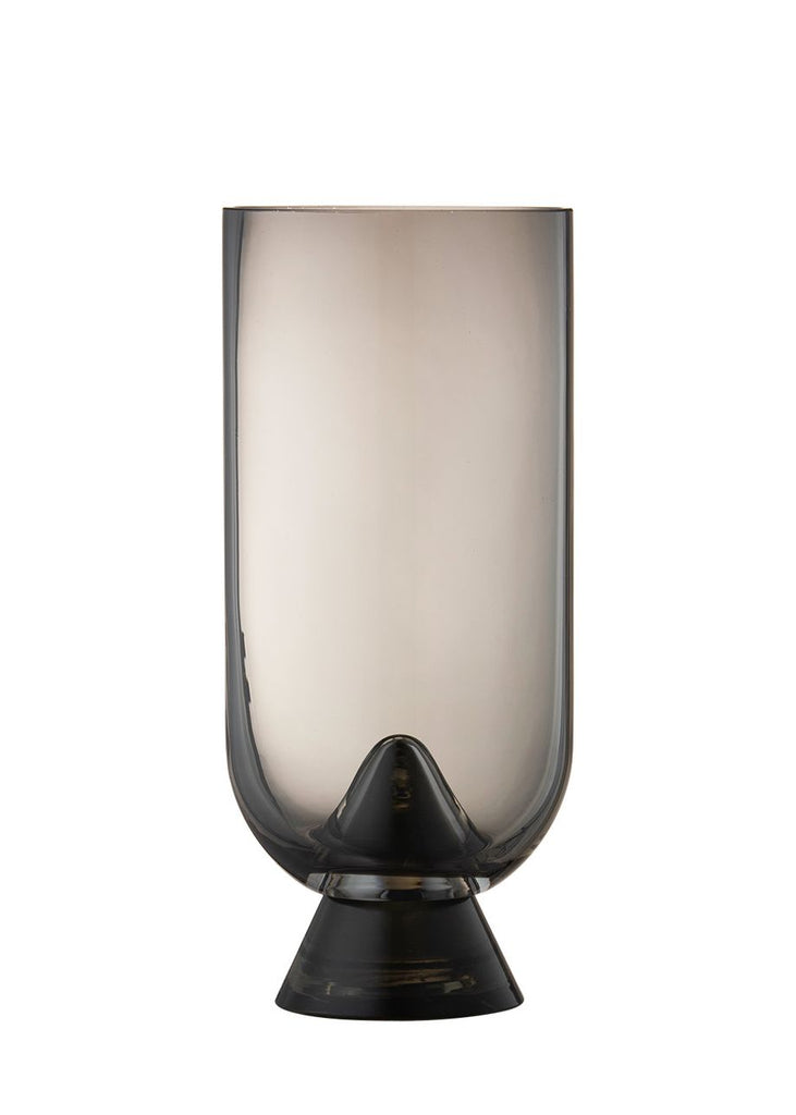 AYTM Glacies vase Small, Black Ø7,6xH18 - Vase fra AYTM