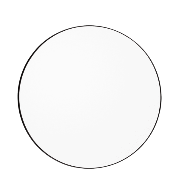 AYTM Spejl, Circum Mirror, Clear/Black - Ø110xH2 - Spejle fra AYTM