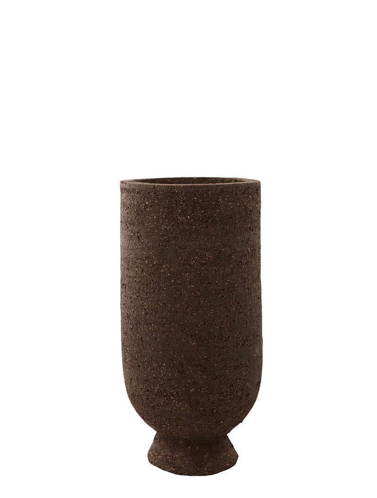 AYTM Terra Flowerpot/vase, Java Brown - Ø13xH27 - Potte fra AYTM