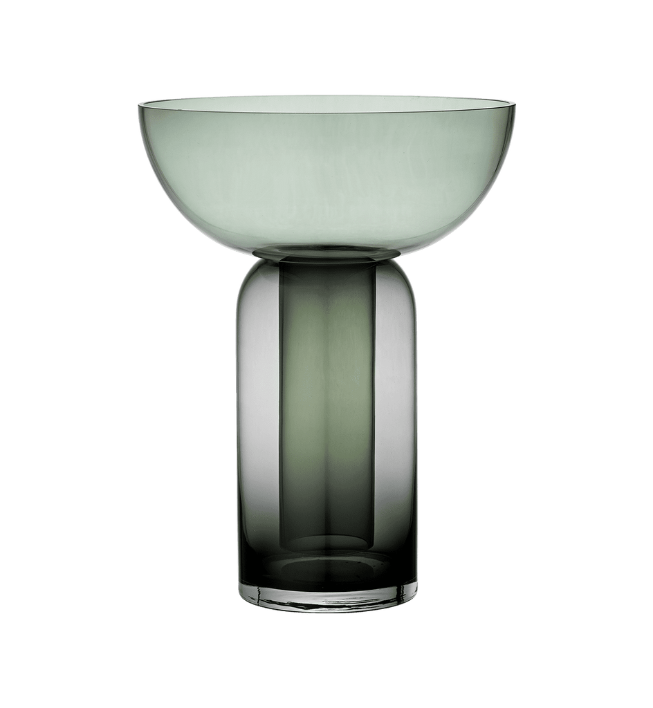 AYTM Torus Vase, Black/Forest - Ø15xH19,5 - Vase fra AYTM