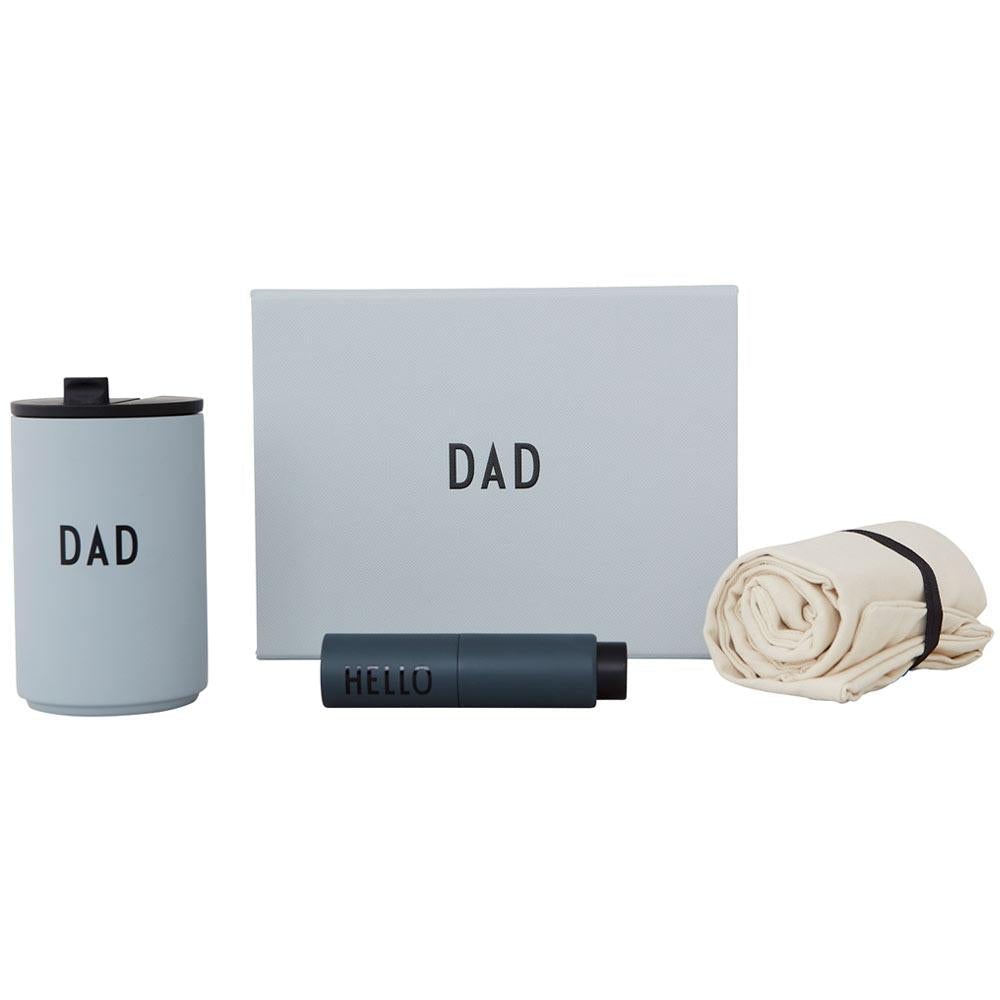 Design Letters Mom & Dad gift box - Dad grå - Gaveæsker fra Design Letters