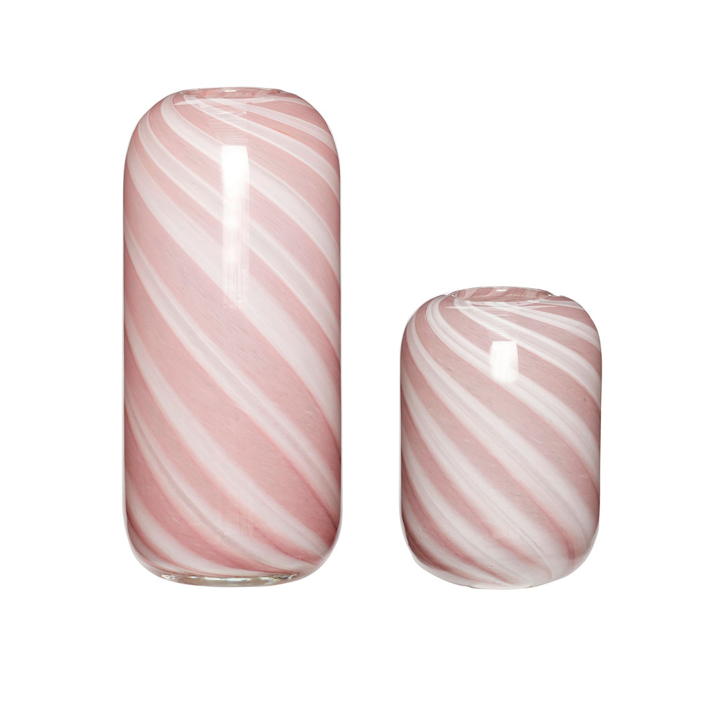 Hübsch Candy Vaser (sæt med 2) - Vaser fra Hübsch