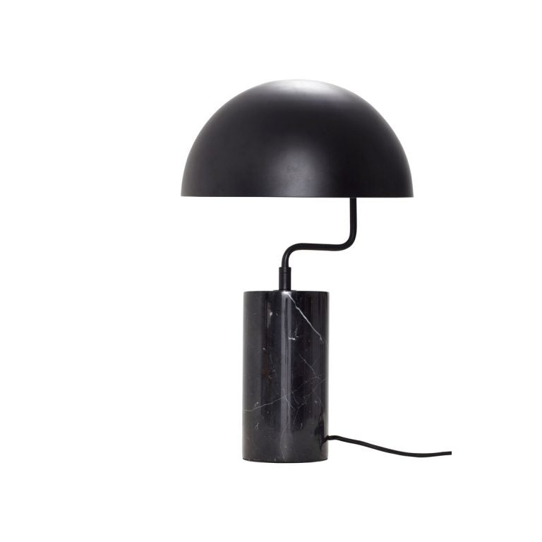 Hübsch Poise Bordlampe - Sort - Bordlampe fra Hübsch