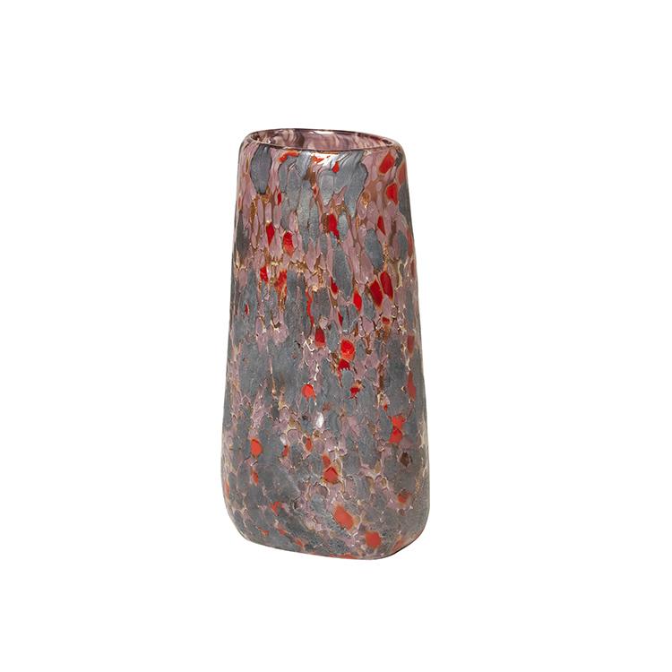 Vase "FJOLA" håndlavet glas - rød - Vaser fra Broste Copenhagen