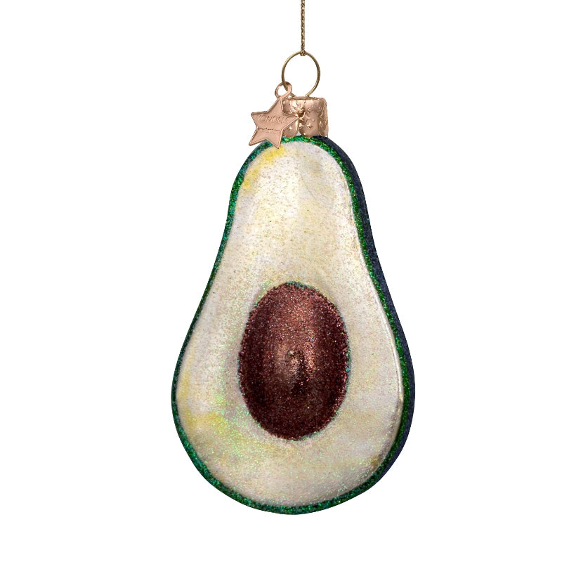 Vondels Avocado Ornament, Grøn - H9 - Ornament fra Vondels