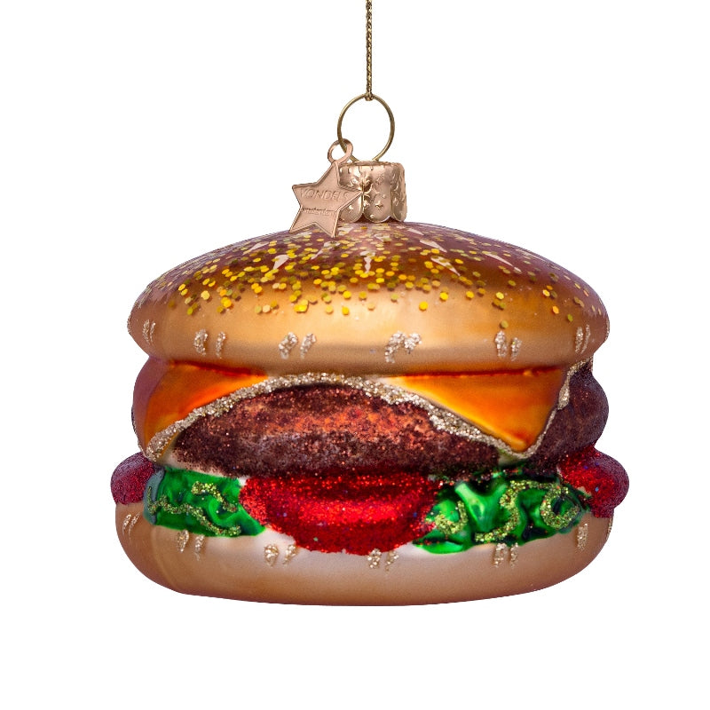 Vondels Hamburger Ornament, Multi- H6 - Ornament fra Vondels