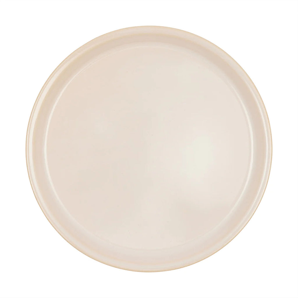 Yuka Dinner Plate - Pack of 2, Offwhite - Ø27 x H1,9 cm - Tallerkener fra OYOY Living Design